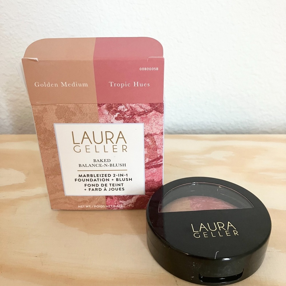 Laura Geller Baked‎ Balance n Blush Golden Medium Tropic Hues 0.32 Oz